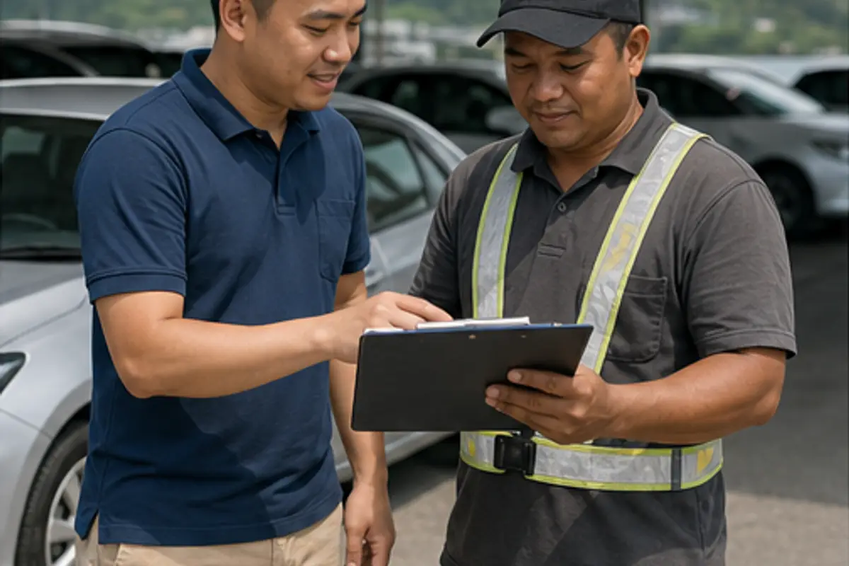 Menyemak Survey Report